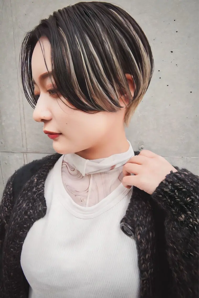 ショート 髪質改善 ショートヘア トリートメント ショートヘア レイヤーカット特化のヘアスタイル