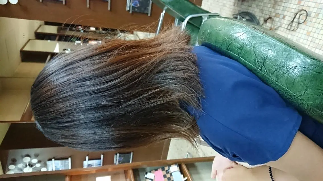 ミディアム 中尾 柊斗のヘアスタイル