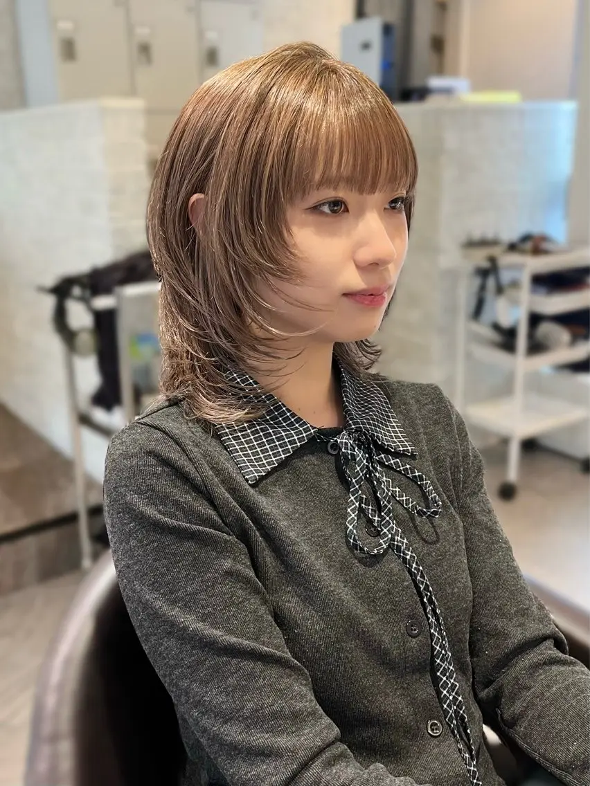 🖤ダブルカラー+内部補修トリートメント🖤【ブリーチなしダブルカラーも可】カット+¥4,000で追加可能です◎の写真