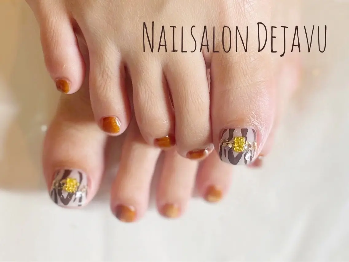 ネイル フットネイル Nailsalon Dejavuのネイルデザイン