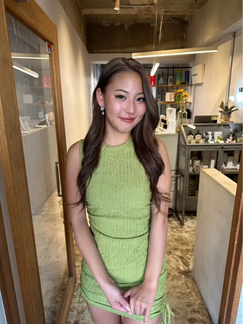 ロング カラー maeda nonohaのヘアスタイル