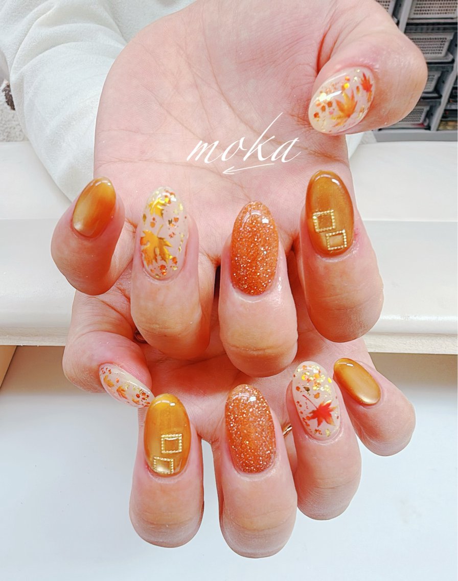 ネイル ハンドネイル ハンドケア 胡蝶蘭レディースサロ ンNailMOKAのネイルデザイン
