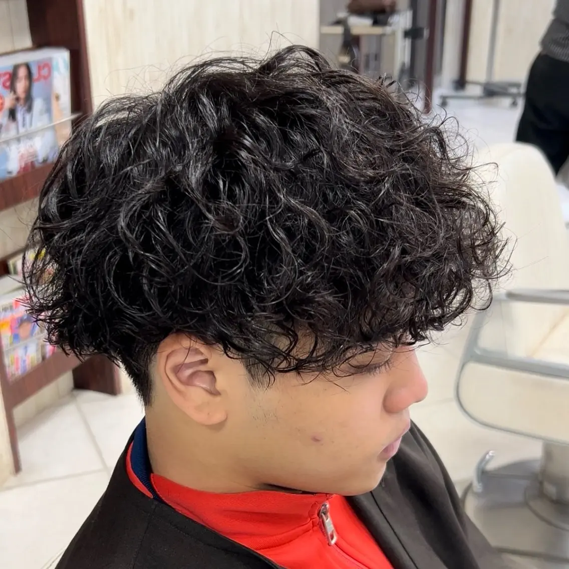 パーマ メンズ ダメージレス縮毛矯正 メンズも歓迎 細谷のヘアスタイル