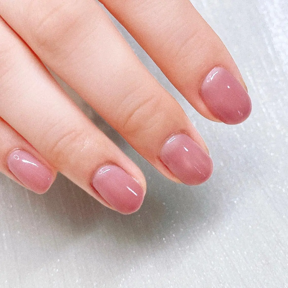 ネイル 長さ出し ハンドネイル Nailist suzuのネイルデザイン