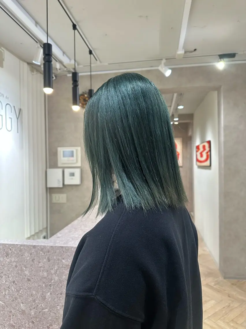 🌻再来🌻 ケアブリーチ➕オンカラーの写真