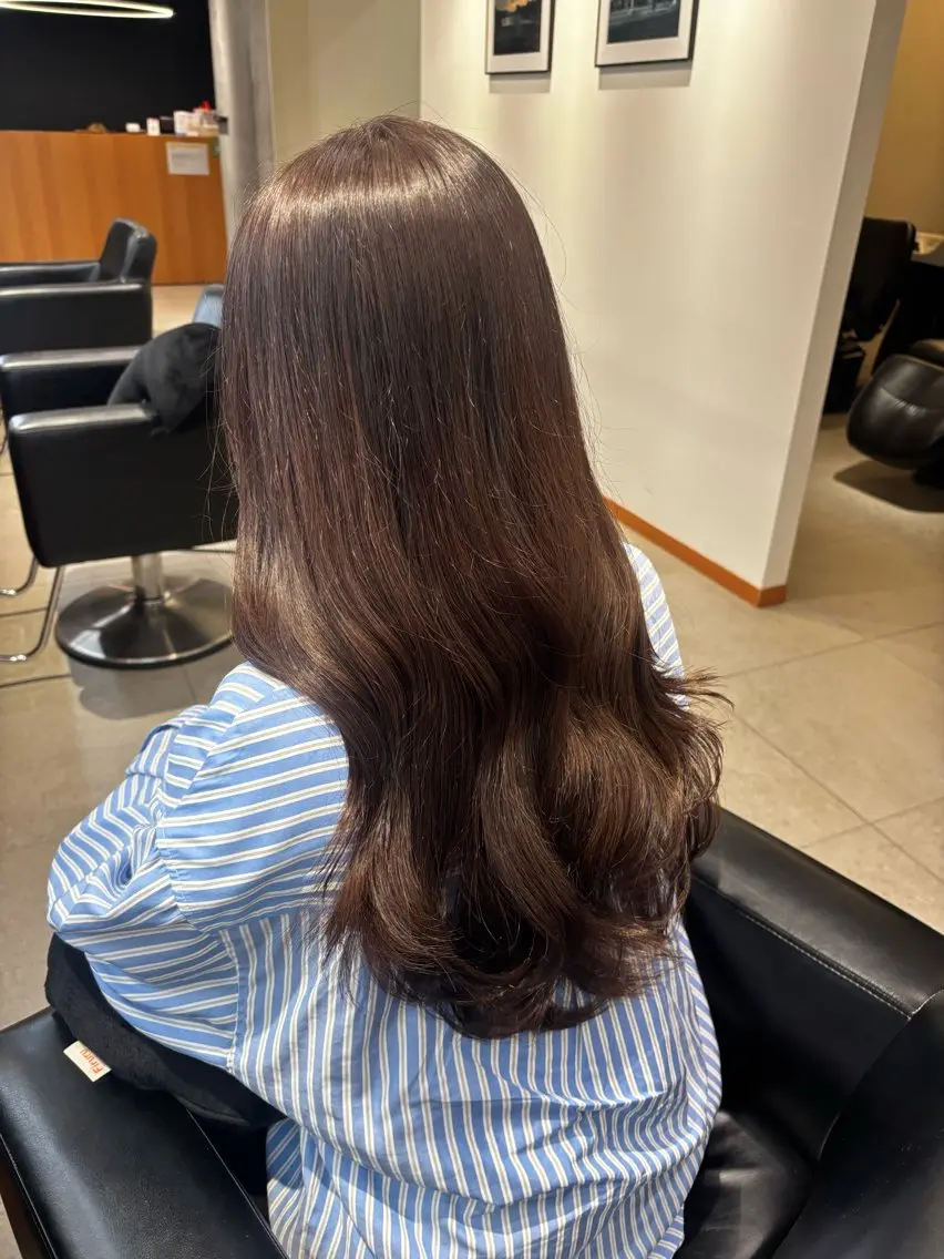 ロング カット KAREN(ému) 伏見/カットモデルのヘアスタイル