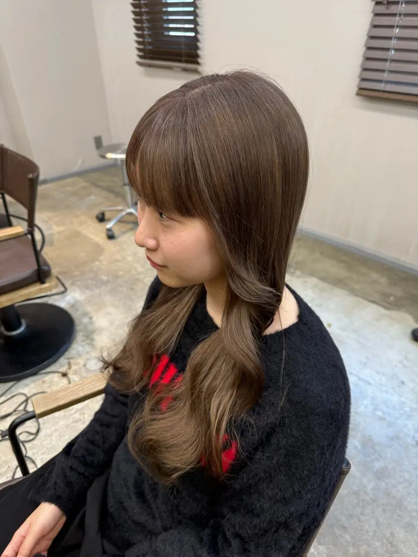 ロング カラー特化/ブリーチ 梅田中崎町/あかりのヘアスタイル