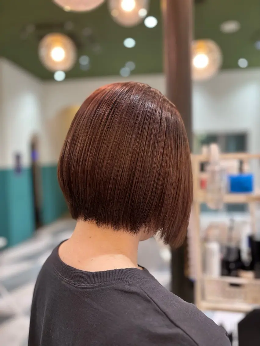 ショート カラー グラデーションカラー ボブ ショートヘア みく⌇Amas 〚カットモデル募集〛のヘアスタイル