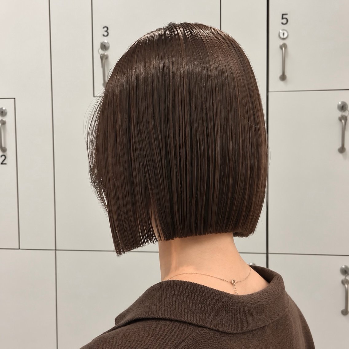 ショート ボブ カット ヘアカラー トリートメント mei ボブ ショートボブ特化🤎のヘアスタイル