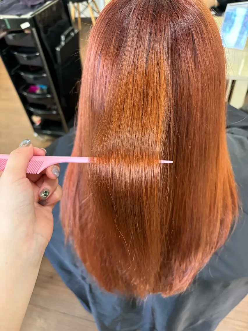 セミロング ママ美容師 MADOKA🧸🍯のヘアスタイル