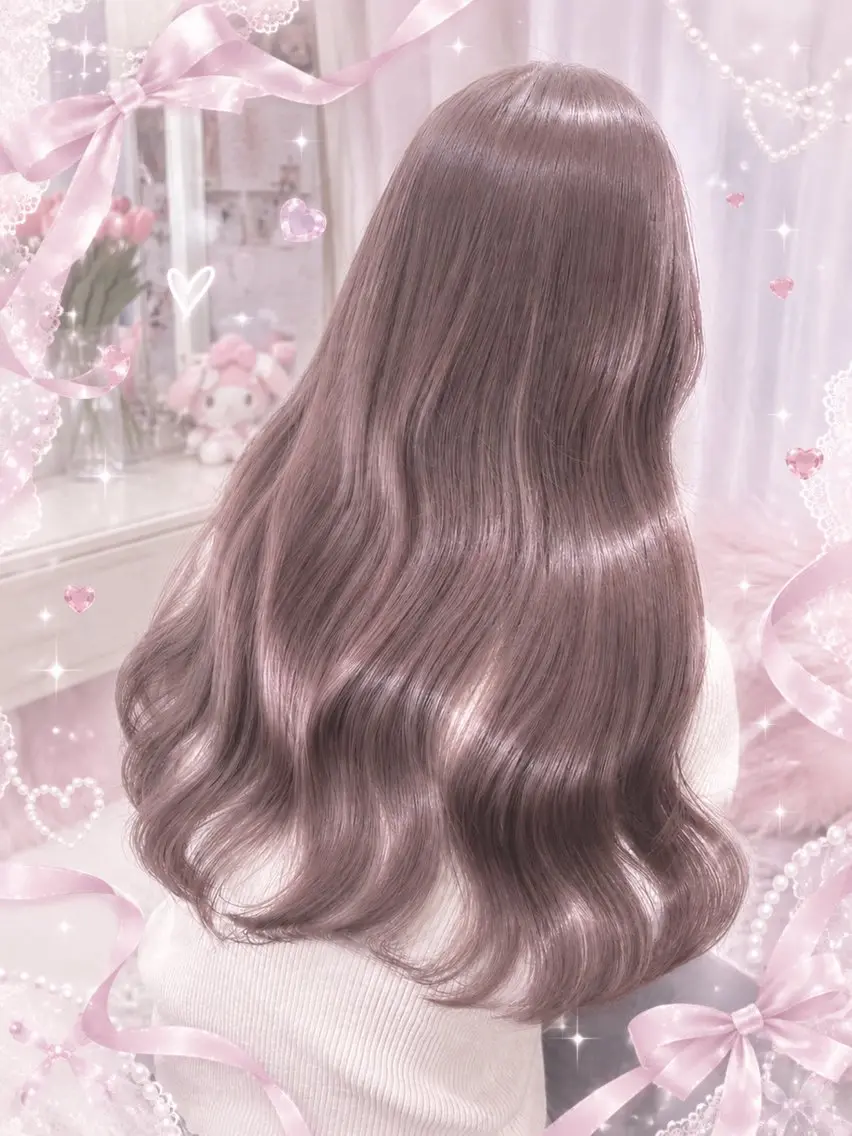 カラー ブリーチ 透明感カラー ハイトーンカラー ヘアカラー トリートメント Azu🎀/マツエク 🍒/ブラウン🤎のマツエク・マツパデザイン