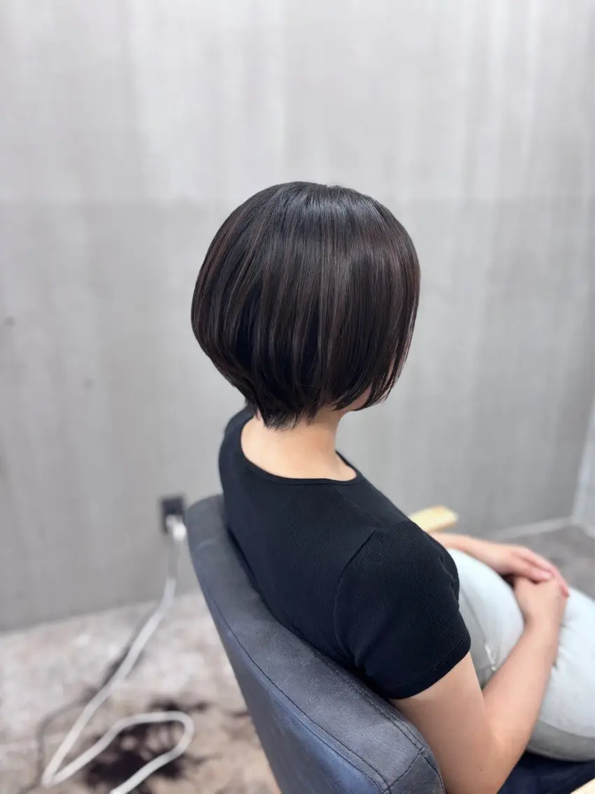 ショート miloc naha ナナカのヘアスタイル