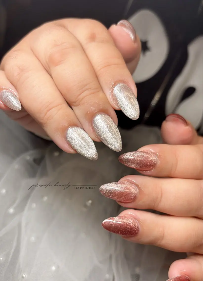 ネイル マグネットネイル ハンドネイル happiness nailのネイルデザイン