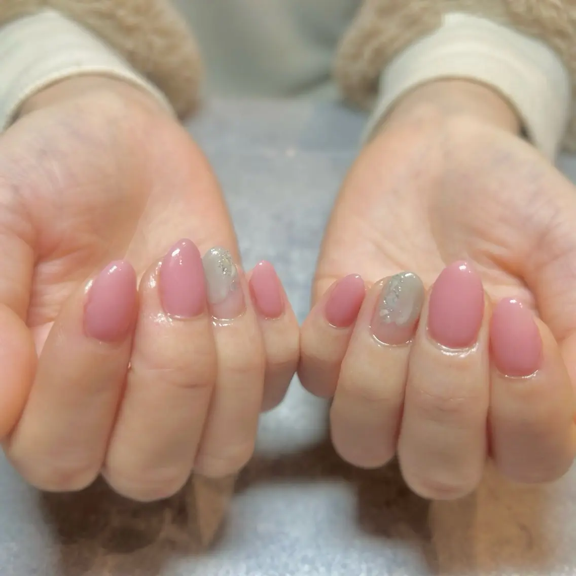 ネイル ニュアンスネイル midori Nanairo 京橋のネイルデザイン