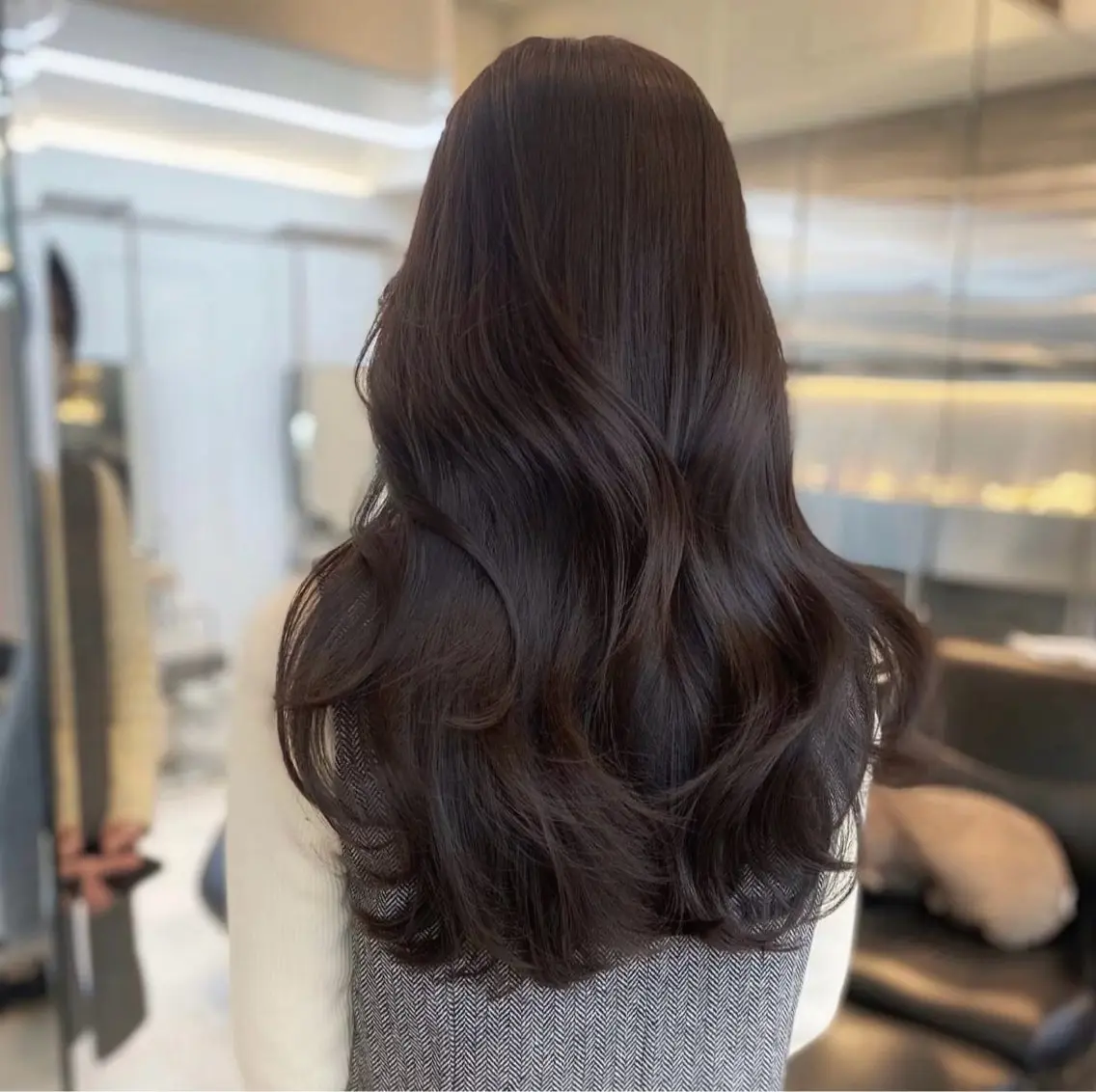 カラー ブラウンカラー 透明感カラー モカブラウン 透明感カラー🩰 yukiのヘアスタイル