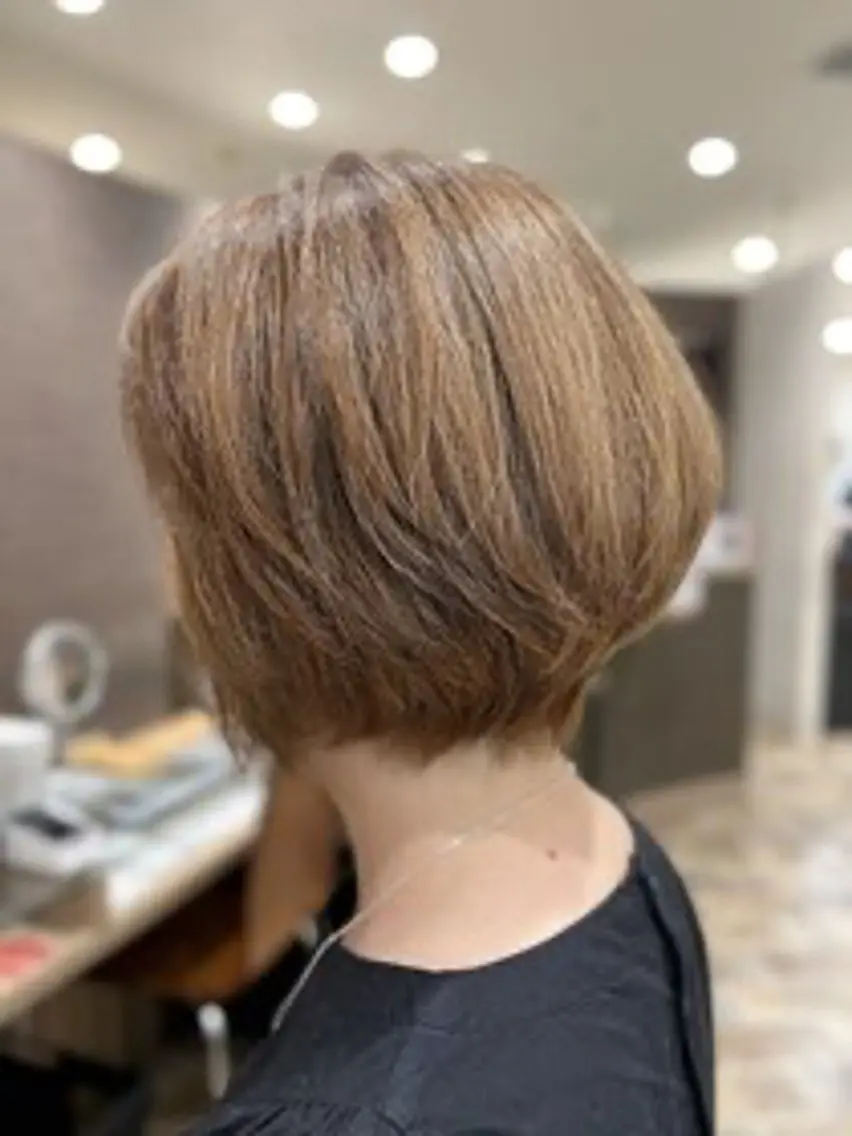 ミディアム イシカワ ユウタのヘアスタイル