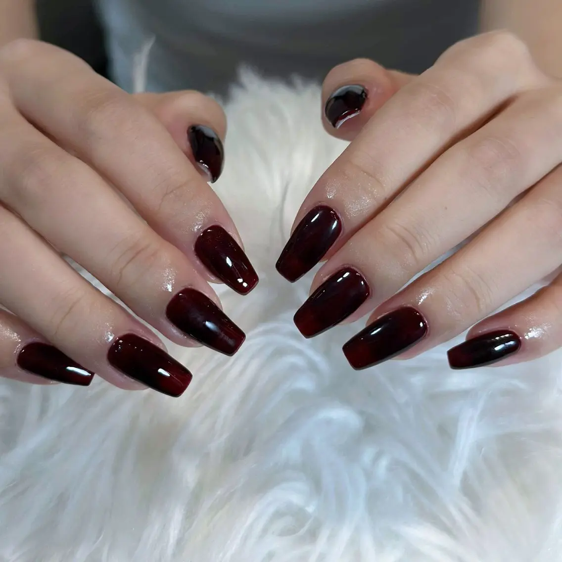 ネイル フレンチネイル ジェルネイル キラキラネイル 韓国ネイル マグネットネイル Julli NailStudioのネイルデザイン