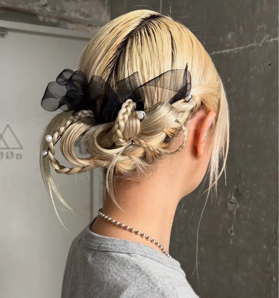 ヘアアレンジ ヘアセット ヘアアレンジ/ カラー❤️miyuuのヘアスタイル