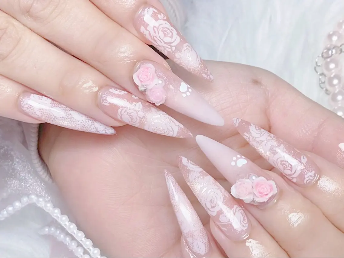 ネイル ハンドネイル ロングネイル専門店 shasha/加美駅のネイルデザイン