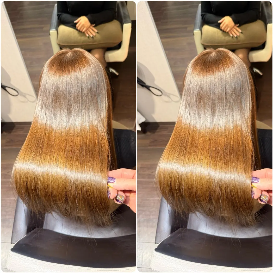 ロング カラー カット 縮毛矯正 トリートメント ヘッドスパ 🌹ULTOWA🌹 髪質改善/縮毛/店長のヘアスタイル