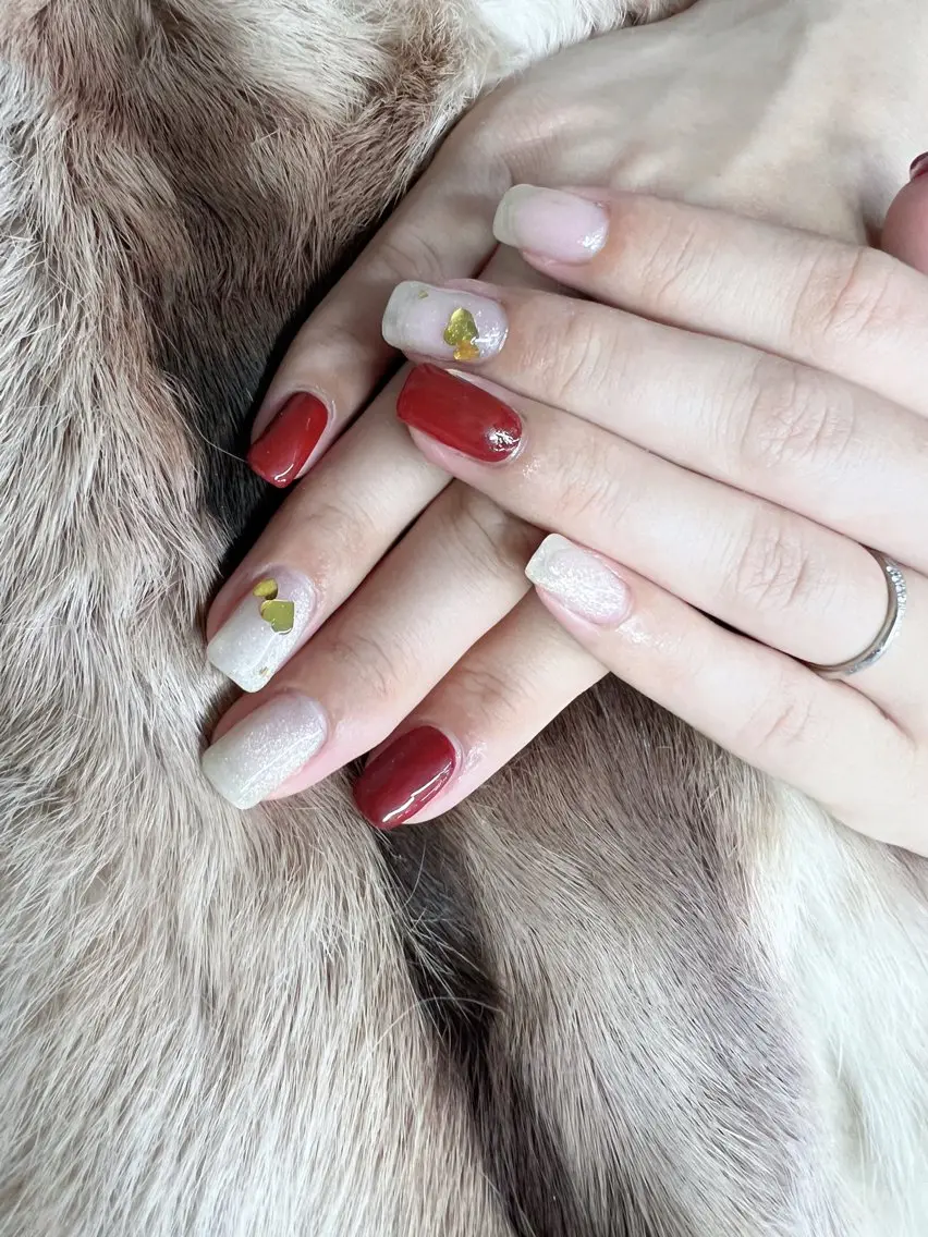 ネイル ハート CARIS nailはづきのネイルデザイン