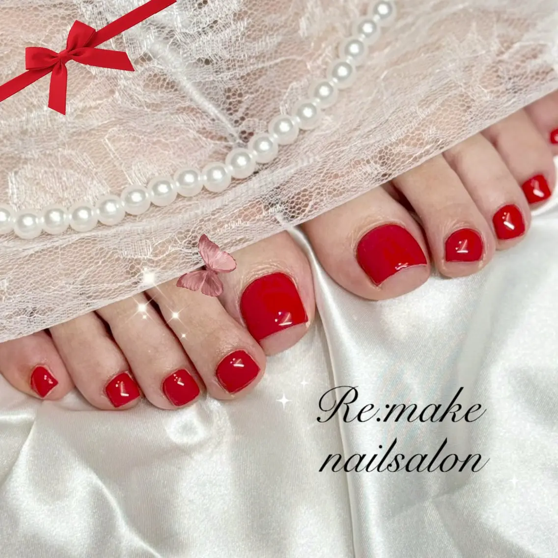 【foot】🦶🏻✨️ワンカラー/グラデーションの写真