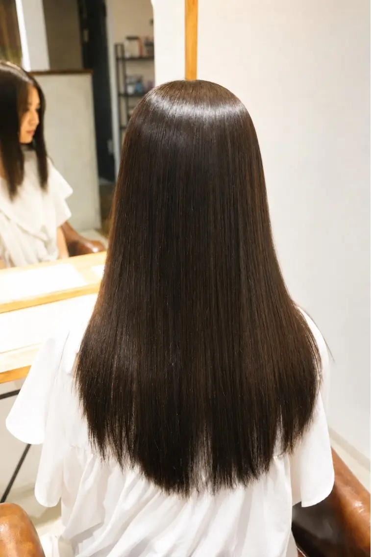 ロング カット ヘアカラー 増田 夏季のヘアスタイル