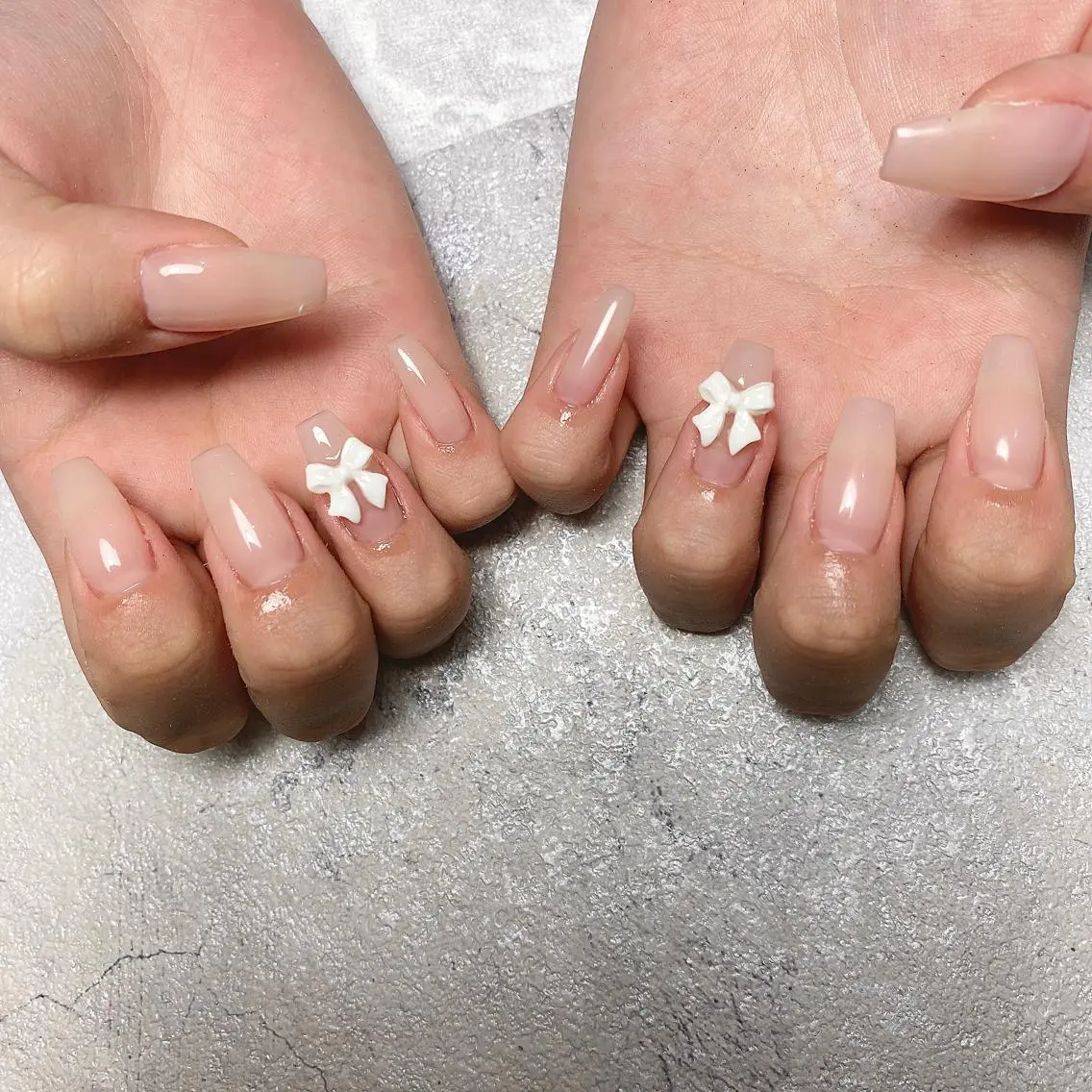 ネイル シンプルネイル 菅 恵奈のネイルデザイン