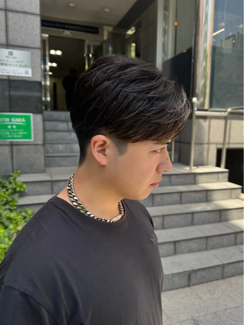 メンズ Peyp博多 SORAモデル募集のヘアスタイル