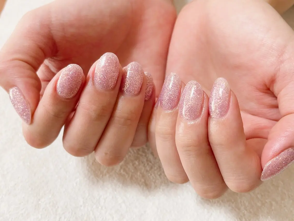ネイル ジェルネイル 韓国ネイル ラメ(グリッター) メンズネイル ワンカラーネイル ハンドネイル kiki nail &brow二子玉川のネイルデザイン