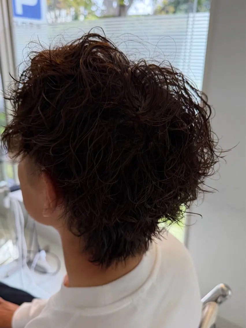 パーマ メンズ メンズパーマ 平原 沙耶のヘアスタイル