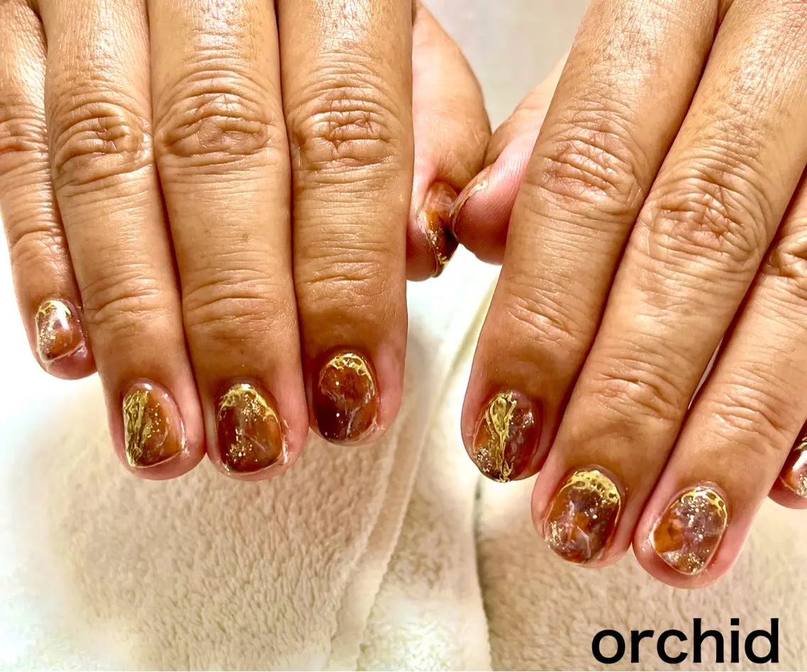 ネイル orchid ♡オーキッドのネイルデザイン
