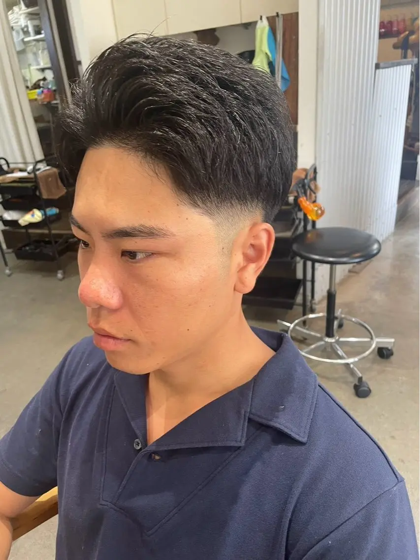 メンズ 山元 千愛のヘアスタイル