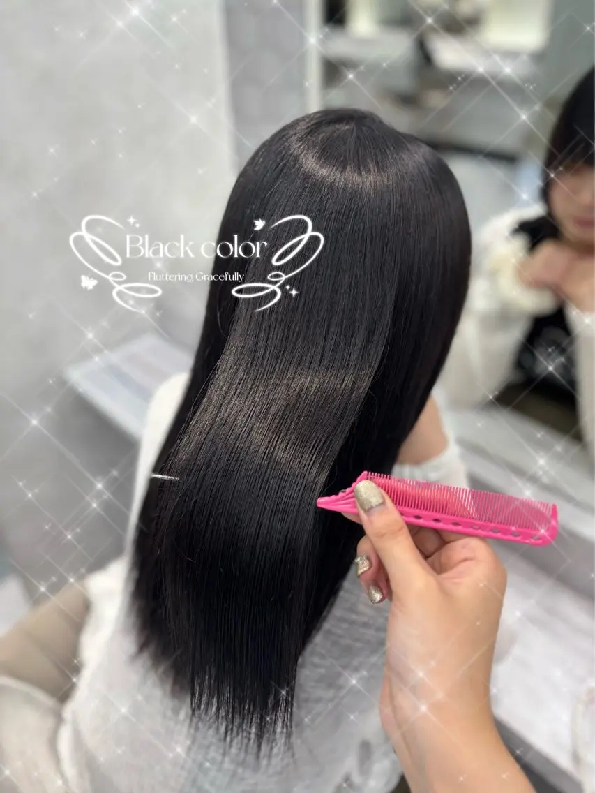 艶カラー🤍+オージュアトリートメント🤍の写真