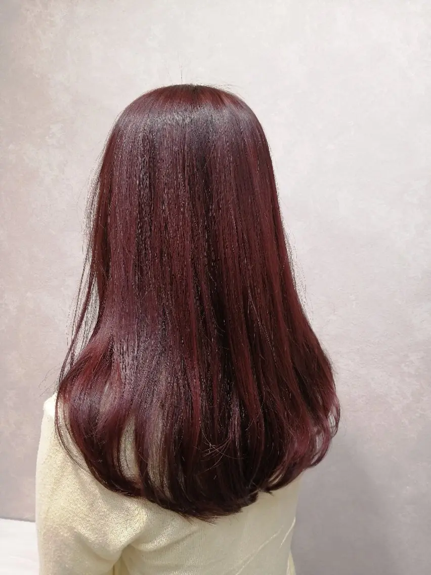 ヘアカラー トリートメント 透明感カラー☆　野崎 誠一郎のヘアスタイル