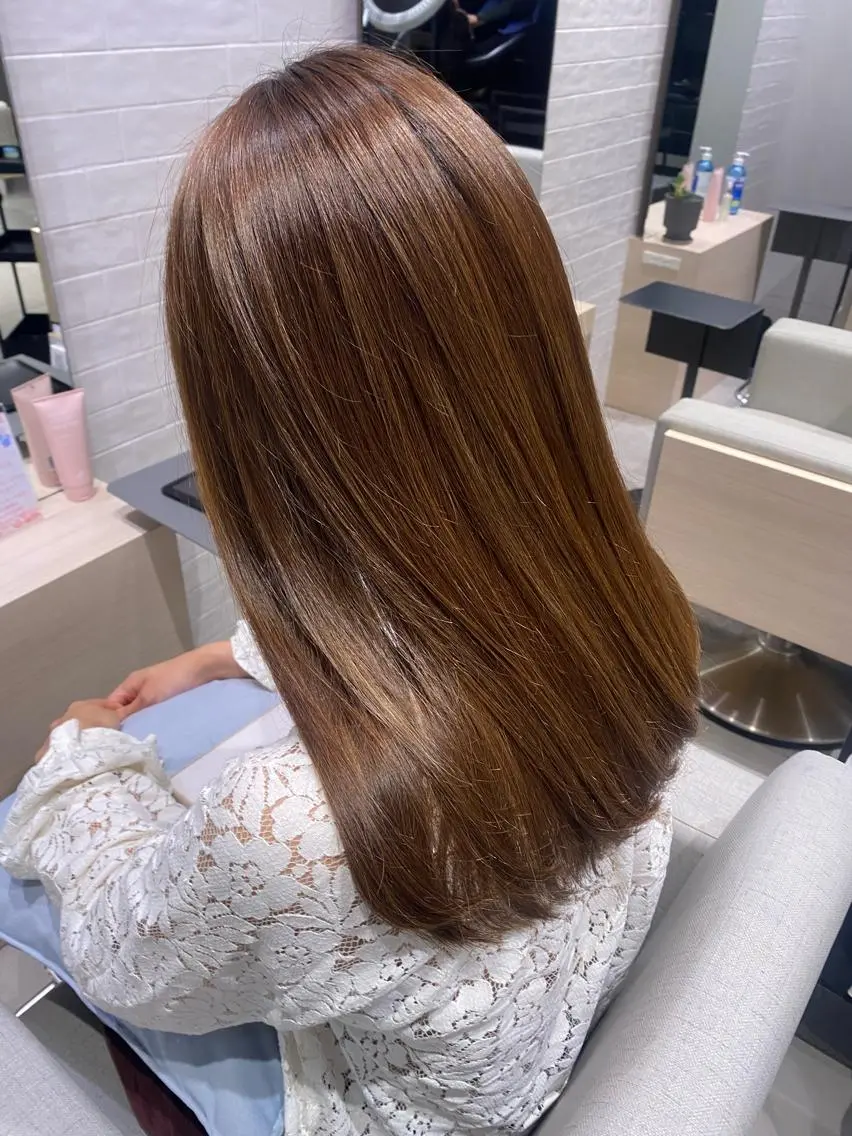 【内部からしっかりケア🌱】カット＋FLOWDIA 4 step トリートメント　ホームケア付き✨の写真