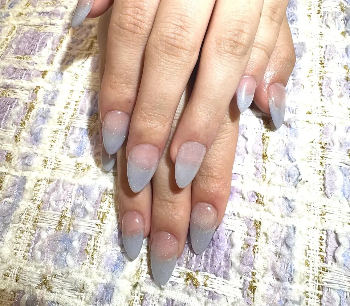 ネイル グラデーション メンズネイル スカルプネイル MIMnail メンズネイリストのネイルデザイン