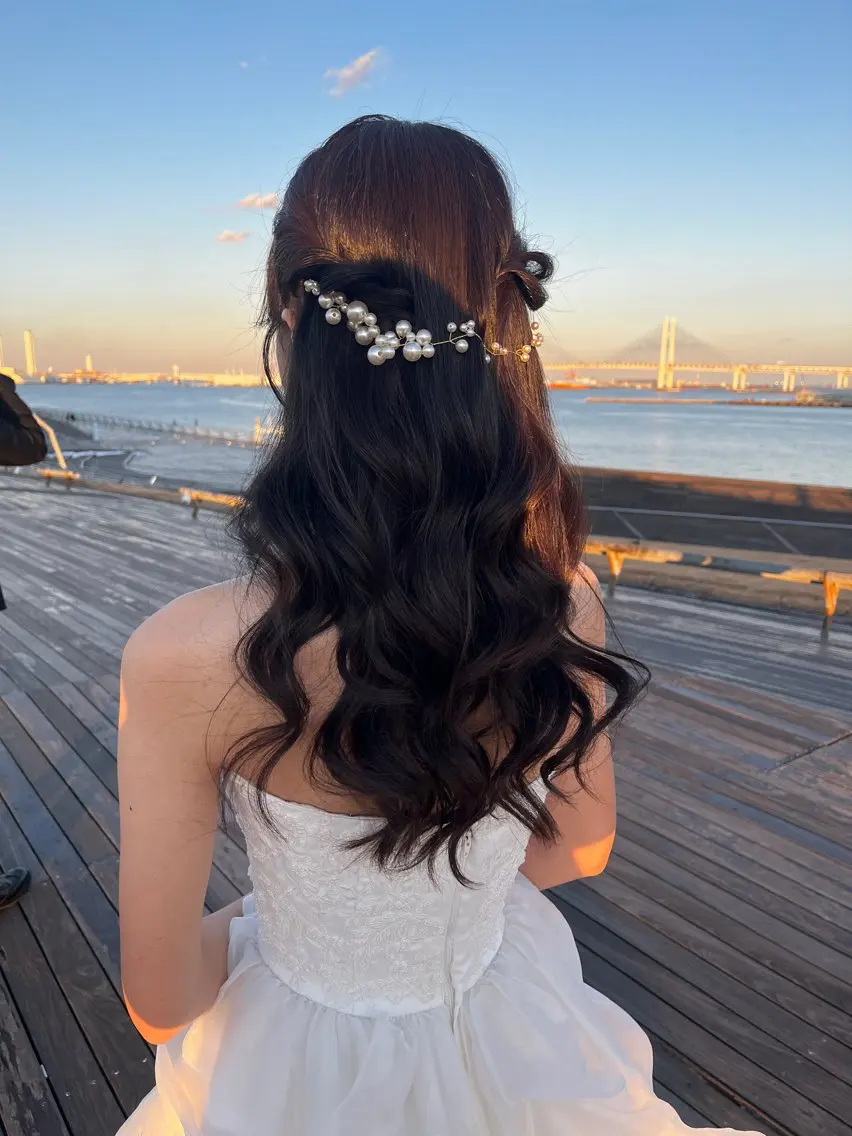 ロング ヘアセット ❁ヘアメ❁ YUMI ❁ゆみ❁横浜桜木町のヘアスタイル