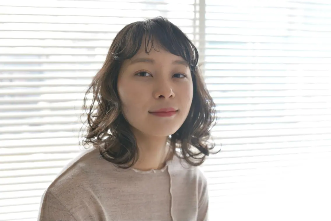 ミディアム パーマ 大久保寿高✨ なりたい色を叶える✨のヘアスタイル
