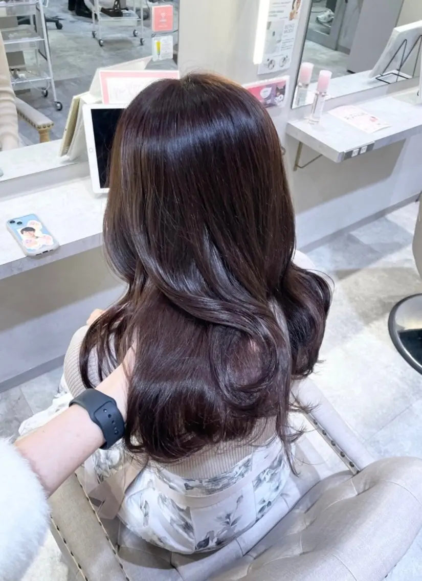 セミロング 柔らかメルティ ヘア🩰Yuuhaのヘアスタイル