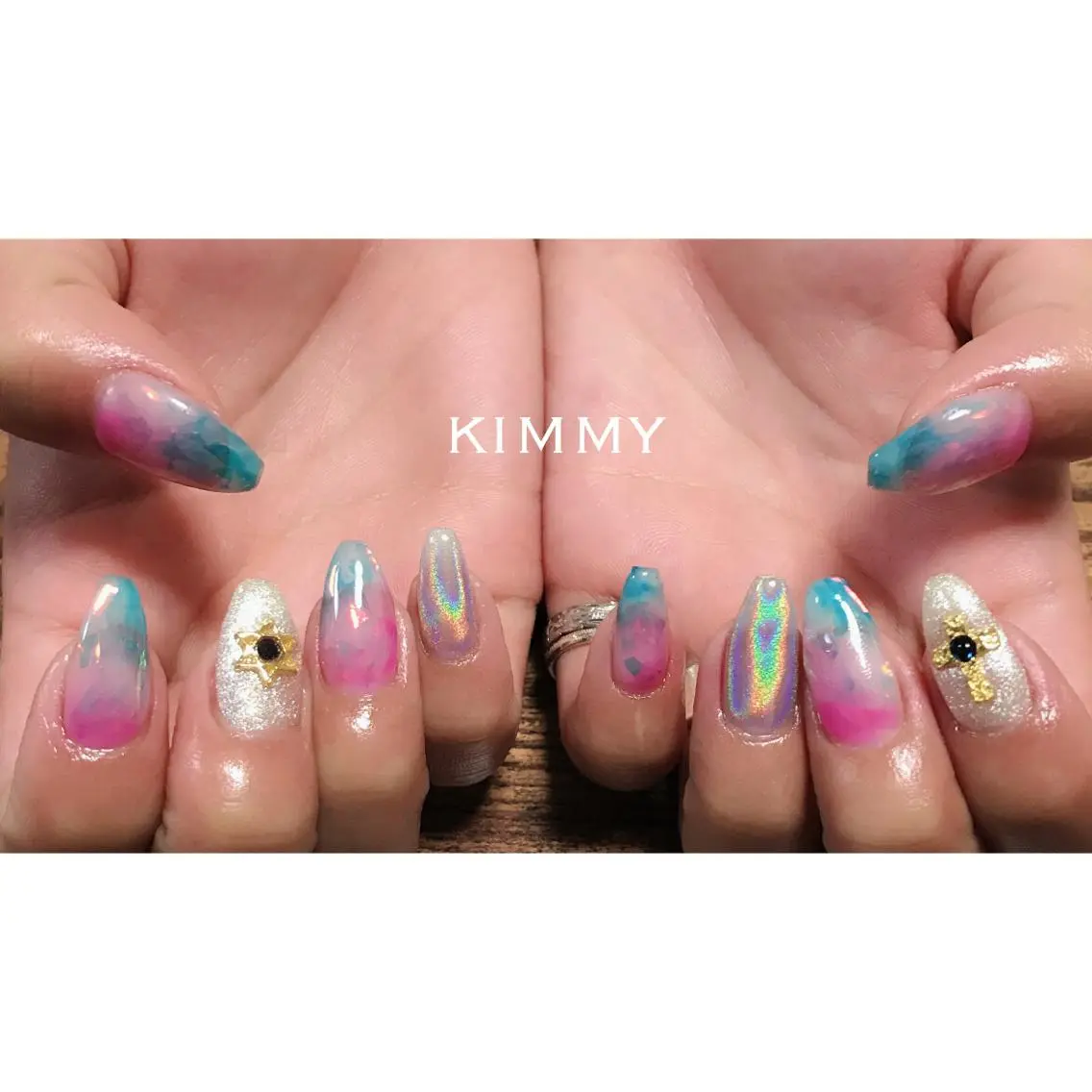 ネイル ハンドネイル kimmy nailsのネイルデザイン