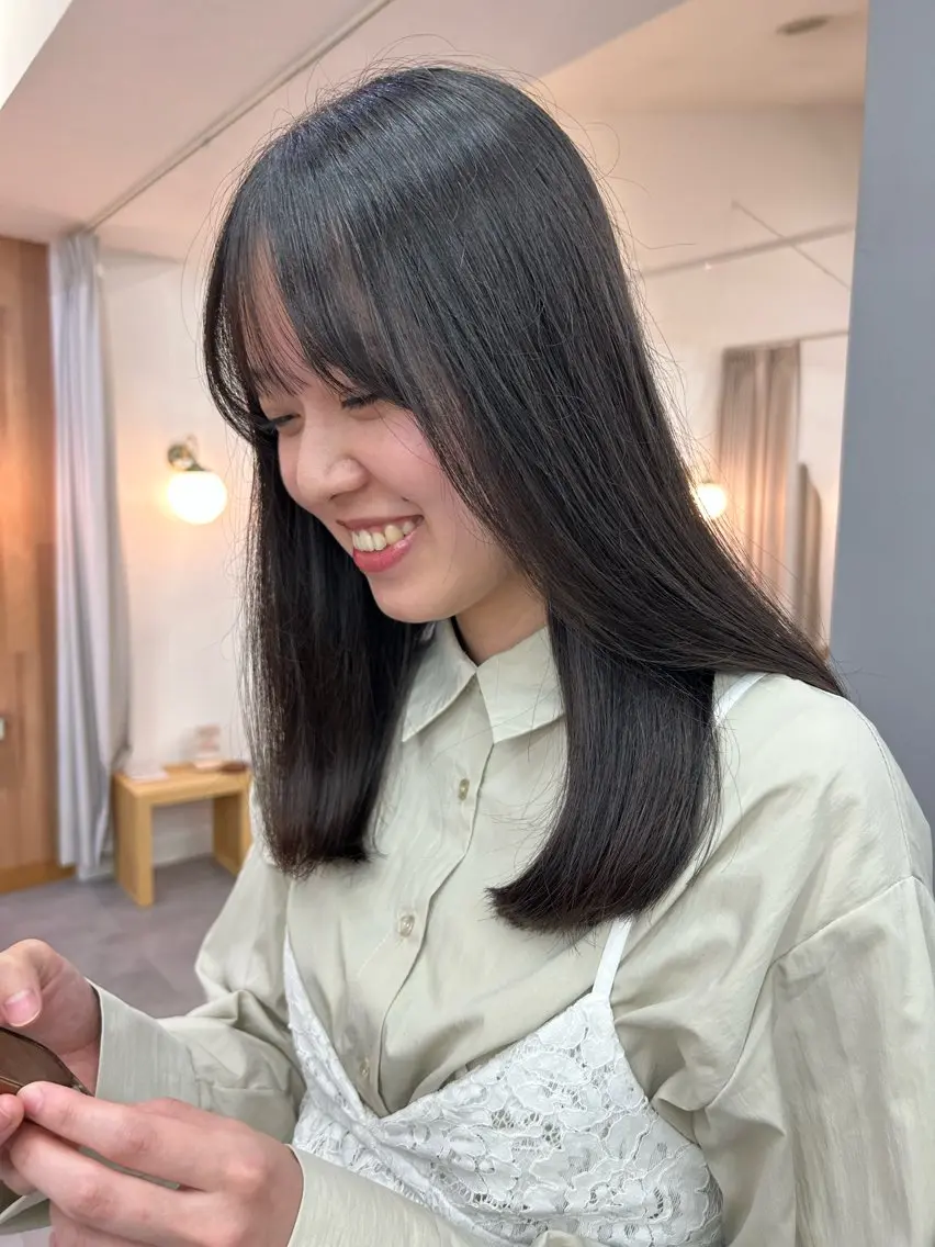 ロング カット トリートメント 田村 雪華のヘアスタイル