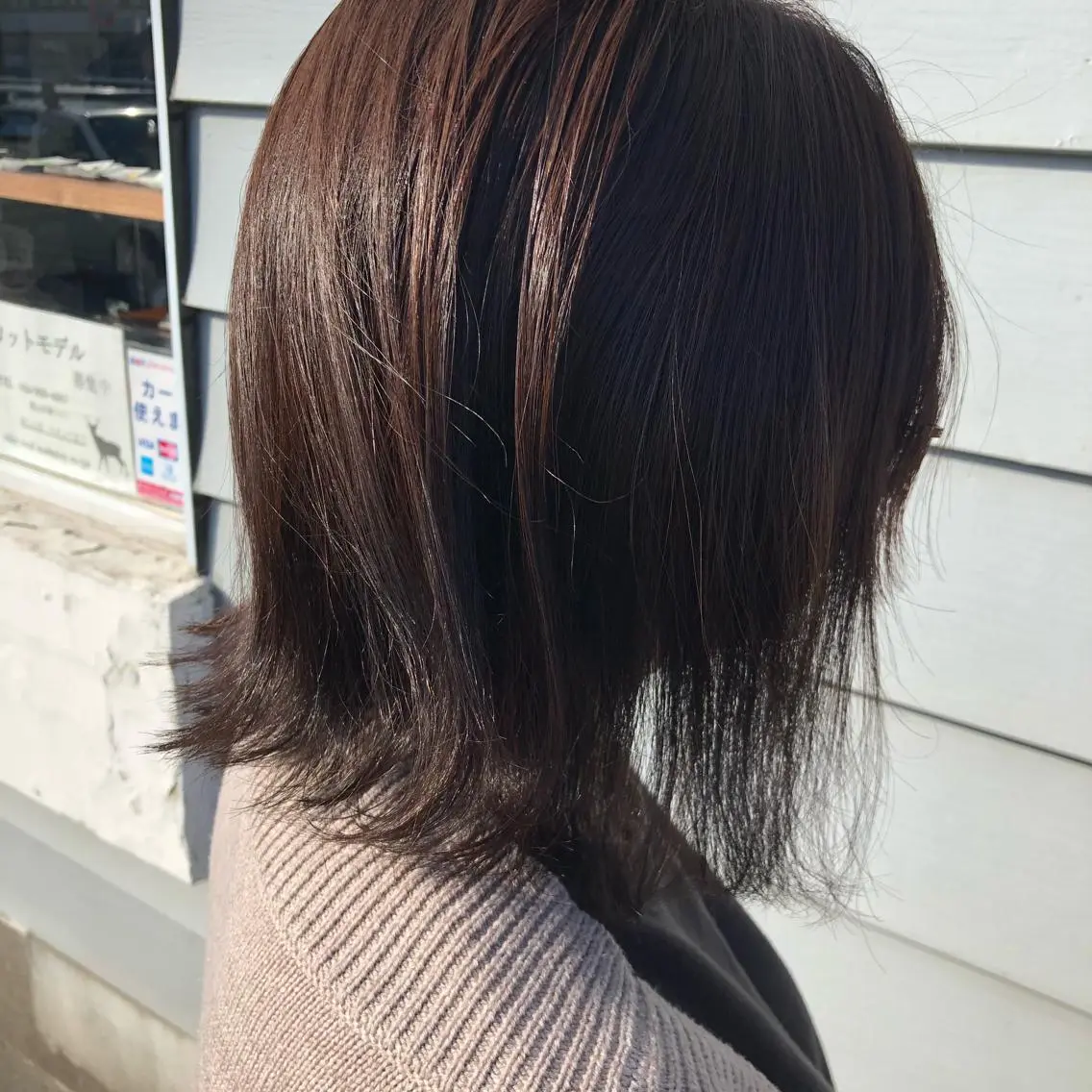 ミディアム カラー ヘアカラー トリートメント 佐藤 悠生 メンズパーマ.カットのヘアスタイル