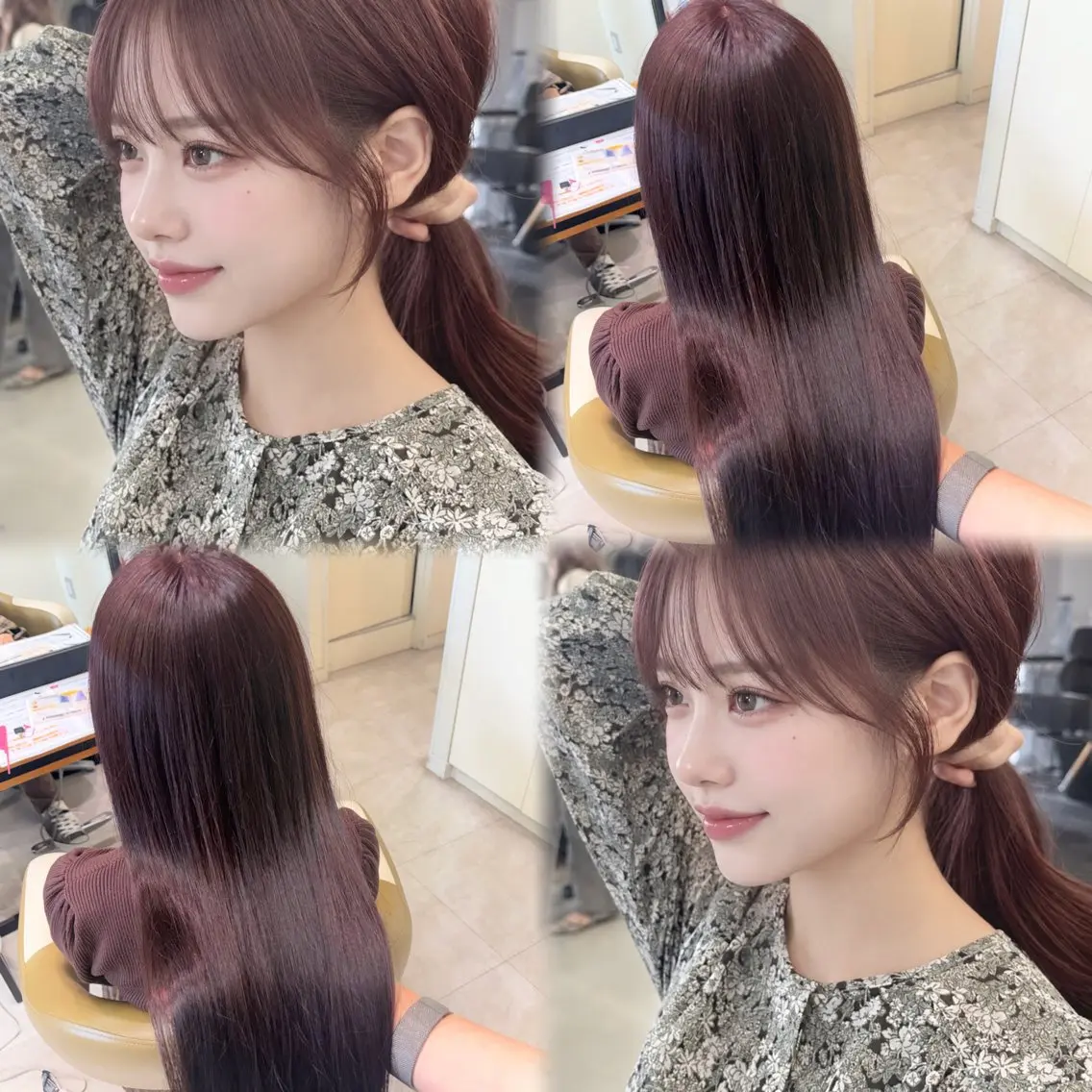 【可愛いを保つ🎀】前髪メンテナンスカット+プチトリートメントの写真