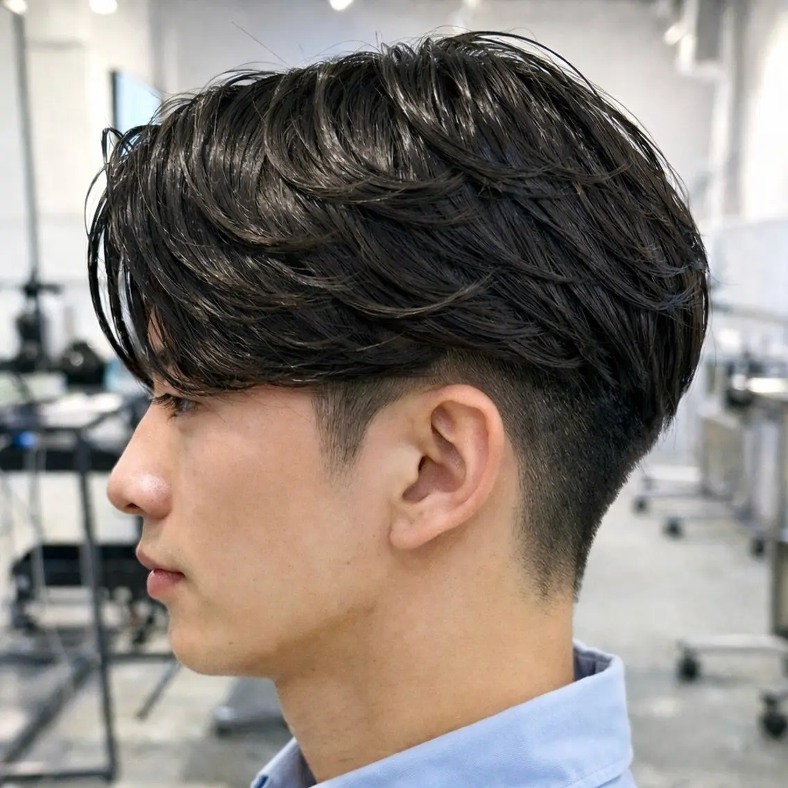 パーマ メンズ メンズ清潔感のプロ 💈メンズパーマ藤田のヘアスタイル