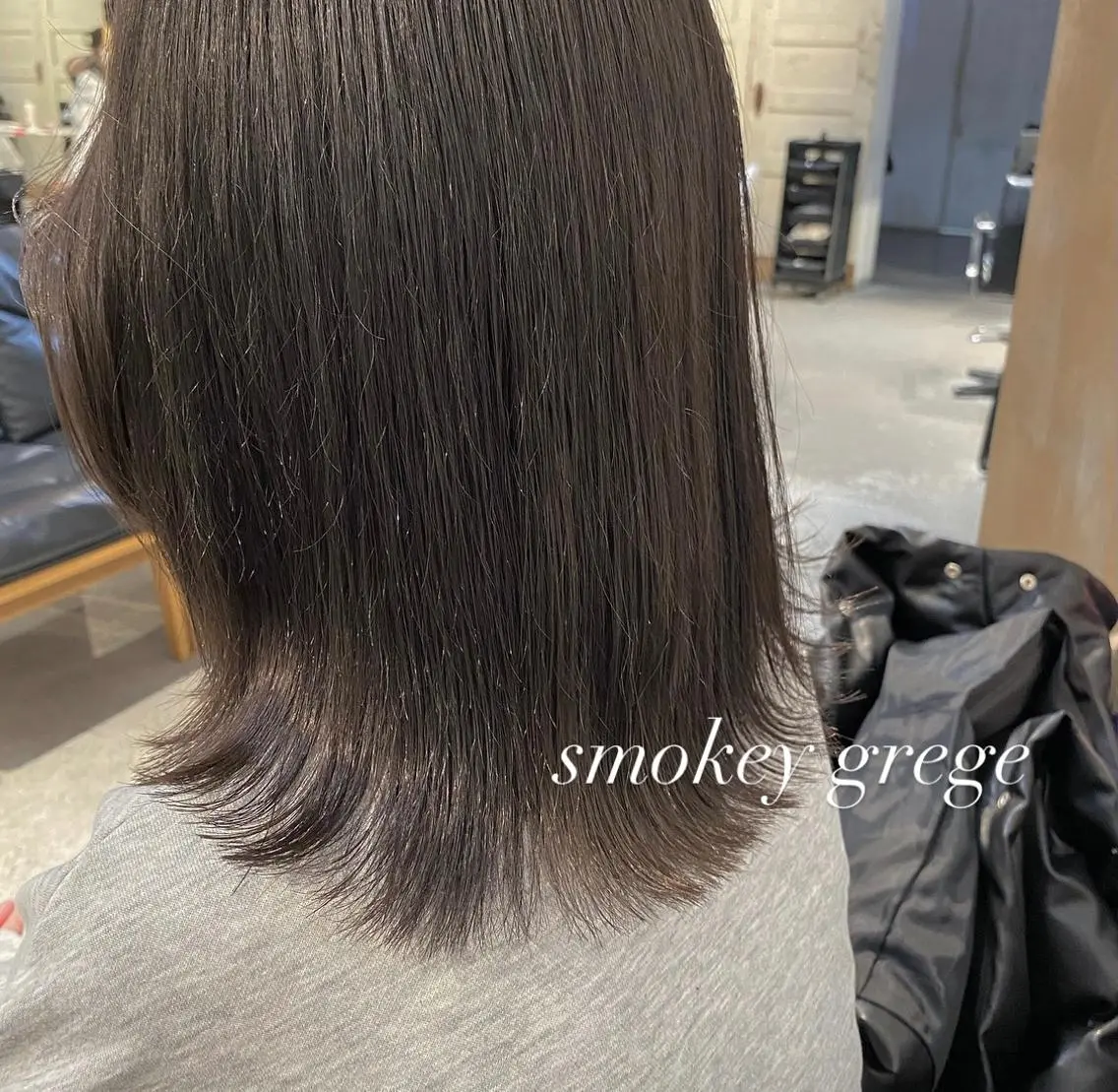 カラー 透明感カラー グレージュ 【MARCIE】 miyabiのヘアスタイル
