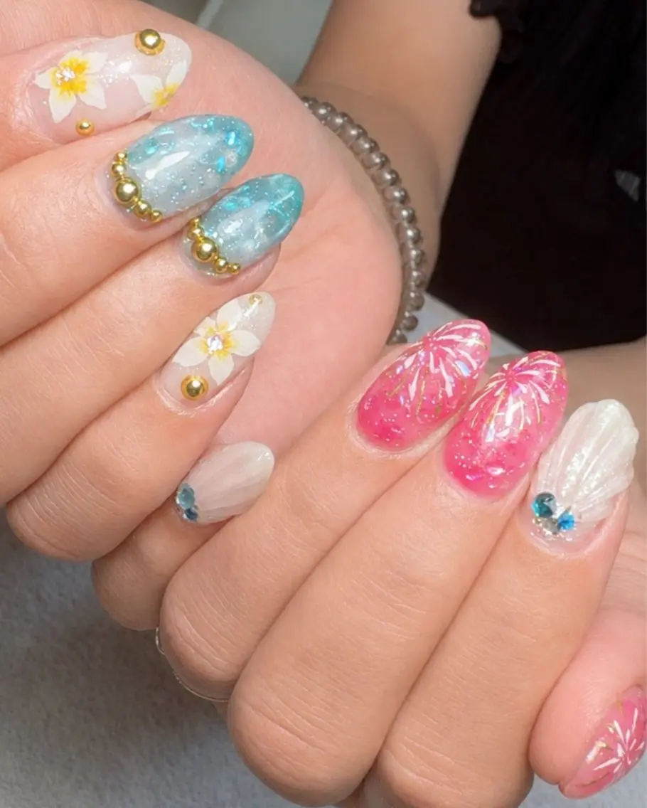 ネイル ハンドネイル LUAN yuumiのネイルデザイン