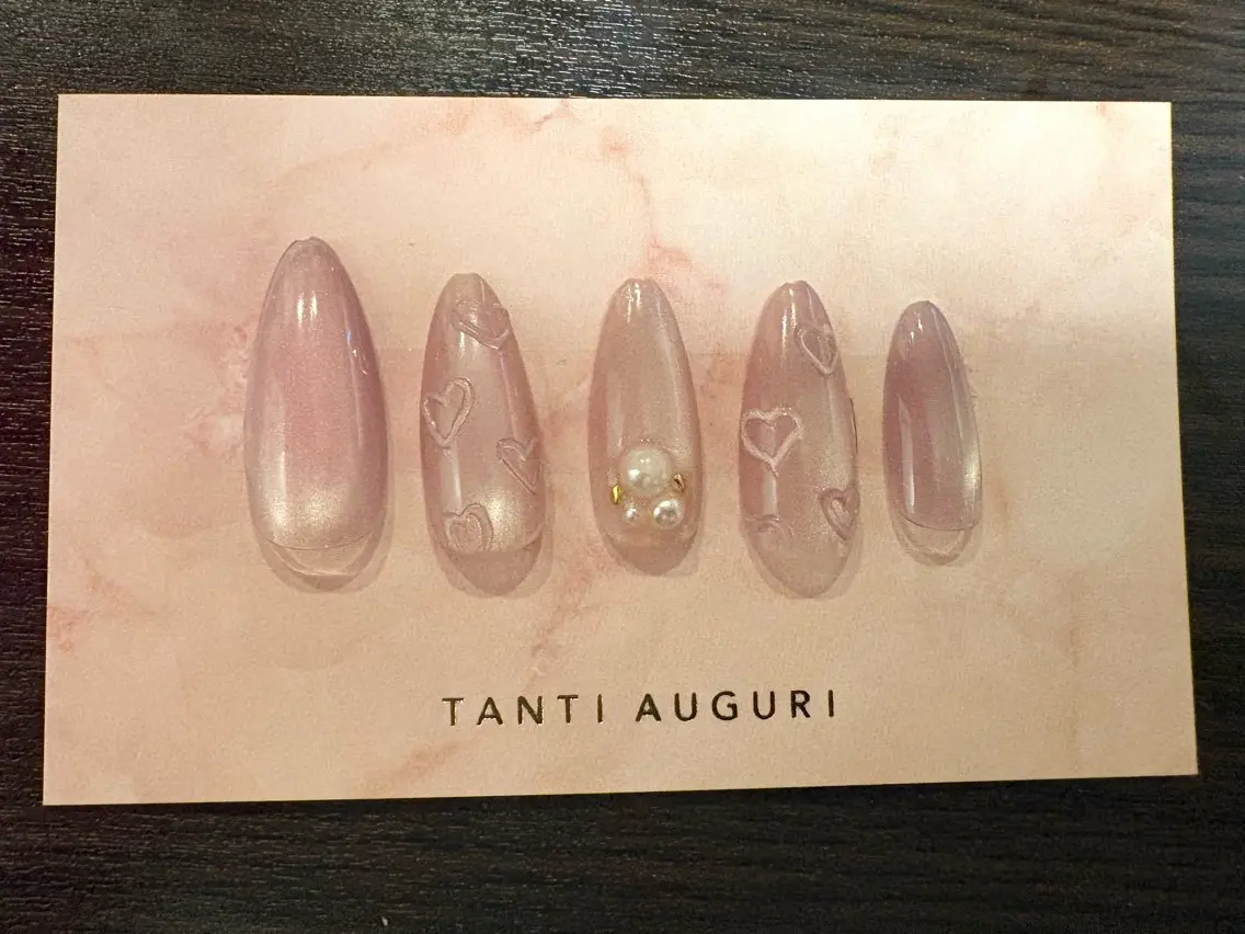 ネイル ハート ぷっくりネイル ハンドネイル natsuki natsuのネイルデザイン