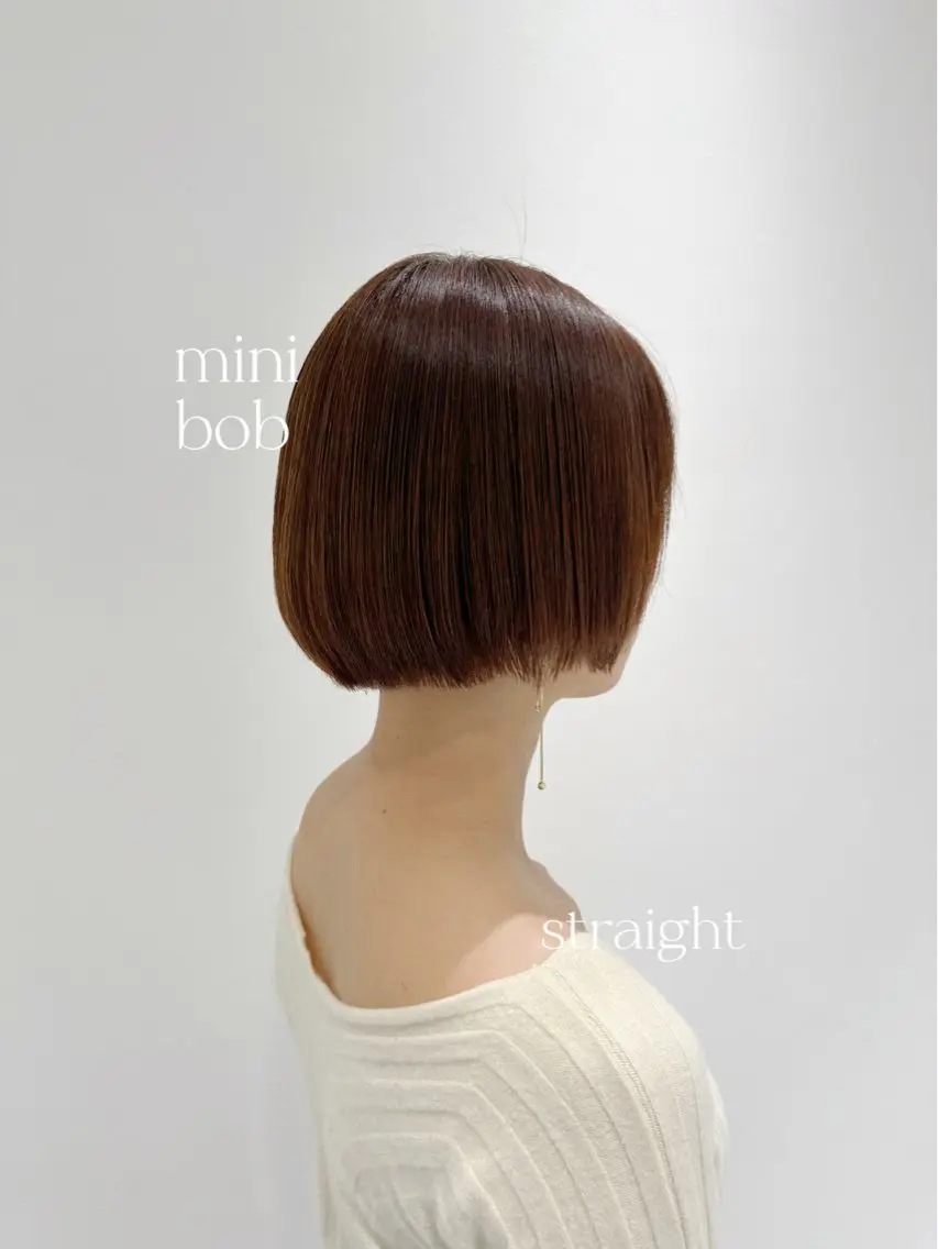ショート 角本 ゆあんのヘアスタイル