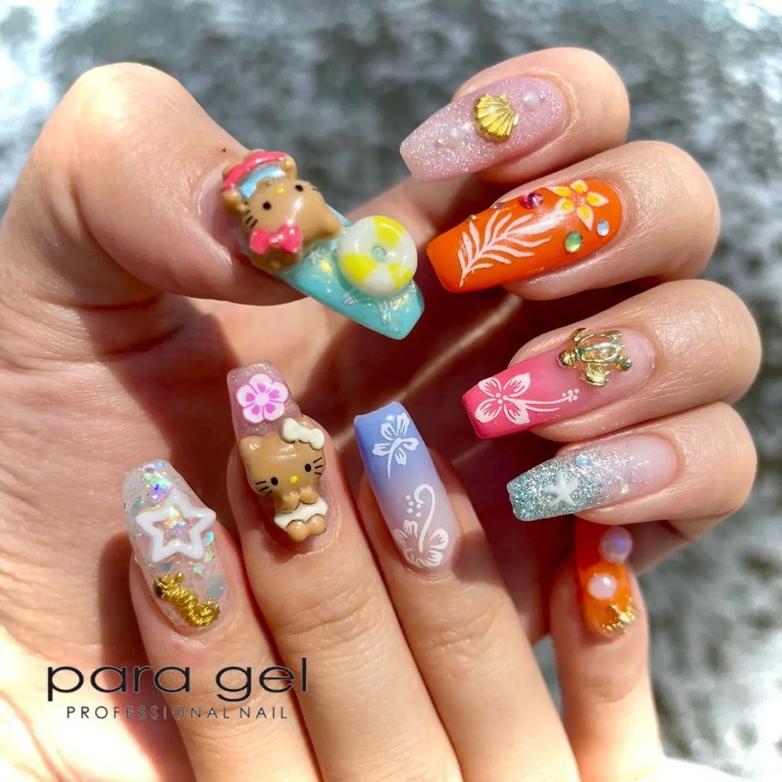 ネイル 持ち込み ハンドネイル Bianca🎀 ONODERAのネイルデザイン